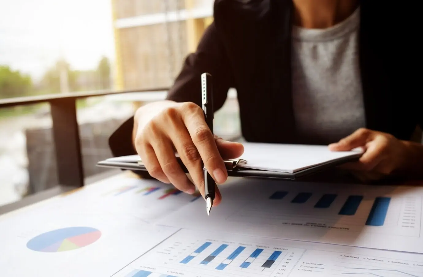 Nahaufnahme: Job, Idee, Wachstum, Signatur, Verbesserung.